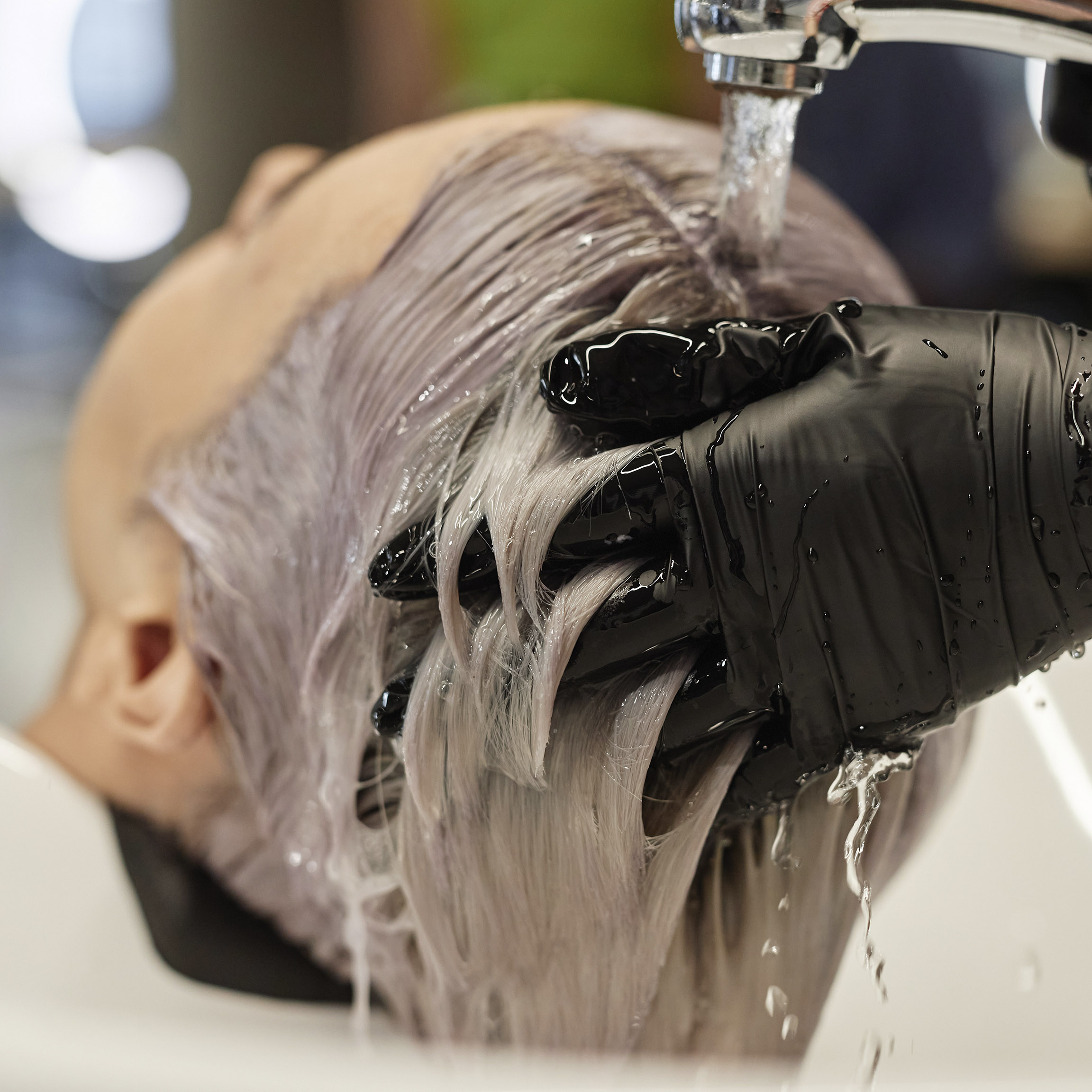 Shampoo Matizador Violeta Profesional con Biotina | Cabello Rubio, Mechas o Canas